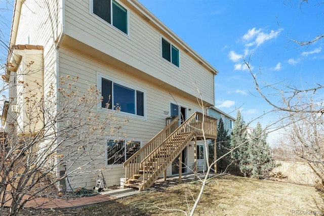 view of rear view of house