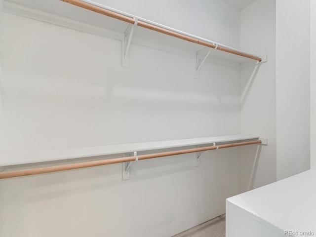 10479 E 25th Dr, Aurora, CO 80010 - walk in closet featuring light carpet