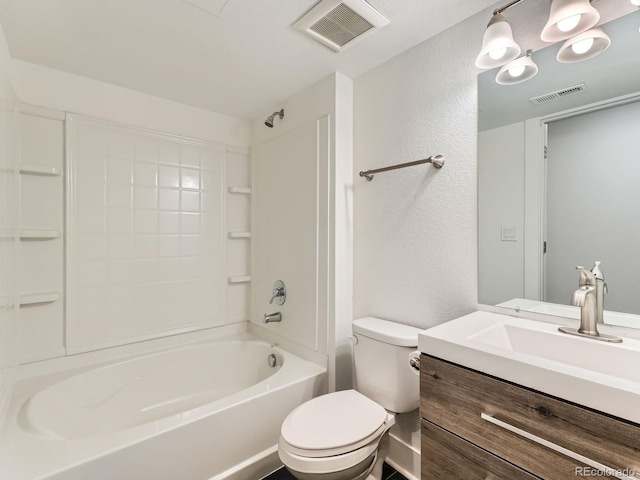 10479 E 25th Dr, Aurora, CO 80010 - bathroom featuring vanity, shower / tub combination, and a textured wall