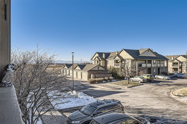 exterior space featuring a residential view