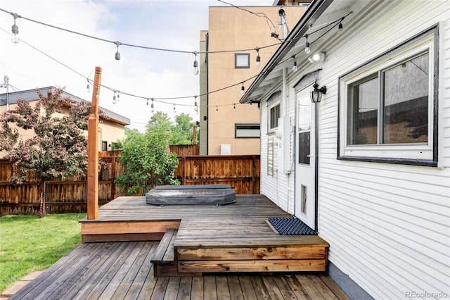 4421 Raleigh St, Denver, CO 80212 - view of wooden deck