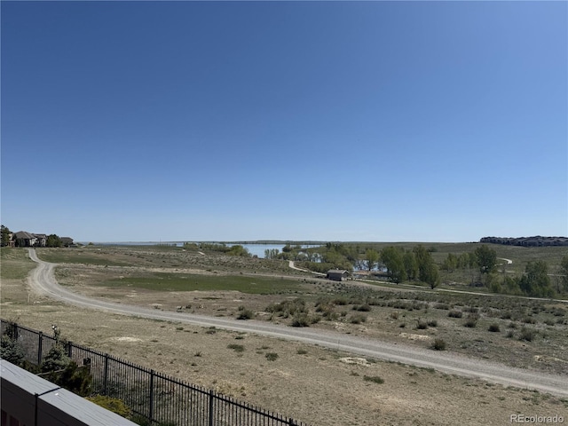 view of dirt / gravel road