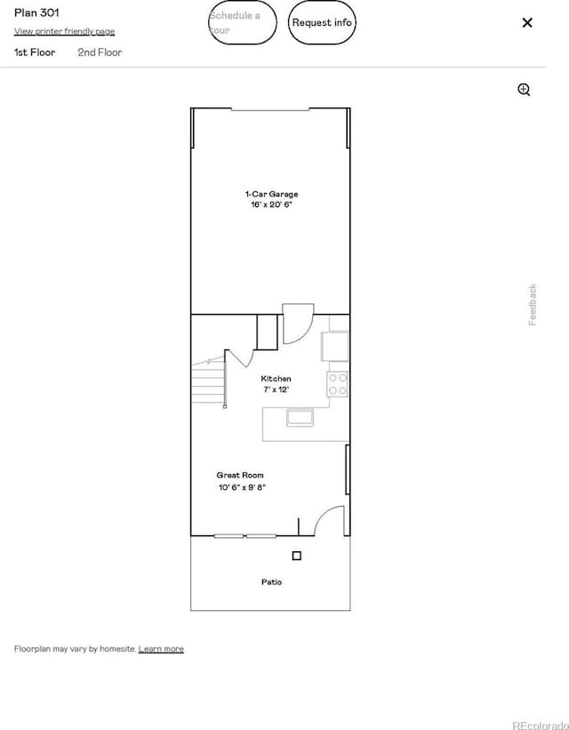 700 N Bently St, Watkins, CO 80137 - home floor plan