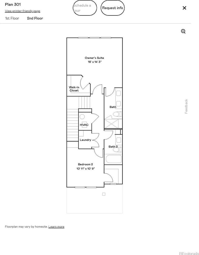 700 N Bently St, Watkins, CO 80137 - home floor plan