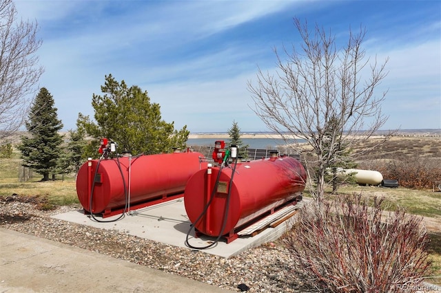 7615 Lemon Gulch Way, Castle Rock, CO 80108 - exterior view of gas tank