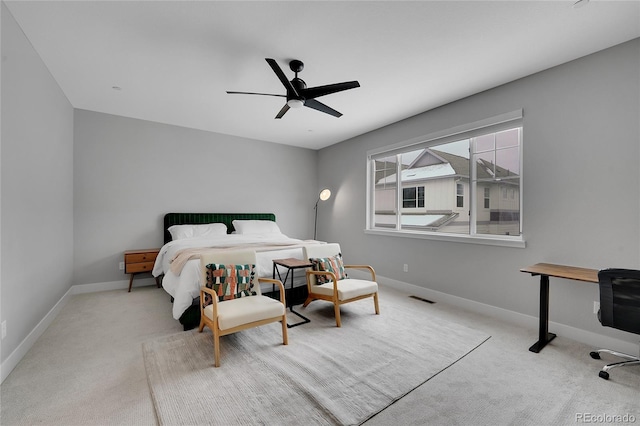 6211 W 28th Ct, Wheat Ridge, CO 80214 - bedroom featuring carpet floors and ceiling fan
