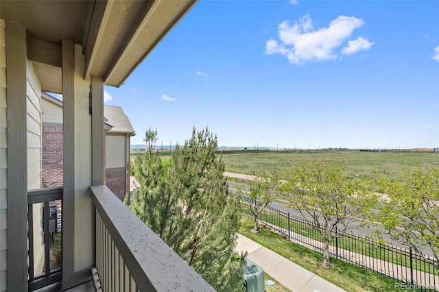 23451 E 5th Dr Unit 203, Aurora, CO 80018 - balcony featuring a view of countryside