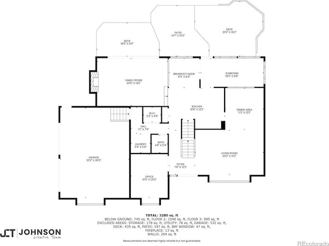5991 S Eudora Way, Centennial, CO 80121 - floor plan / room layout