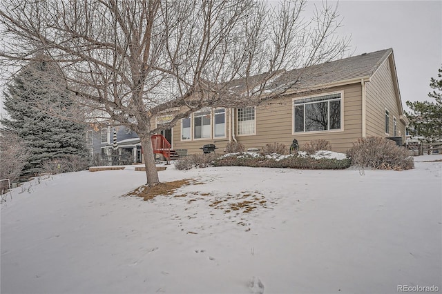 view of front of house