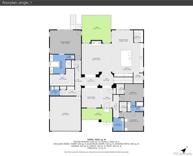 floor plan / room layout