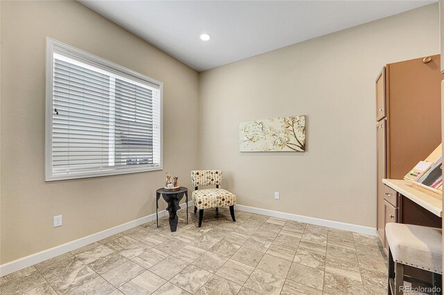 27615 E Moraine Dr, Aurora, CO 80016 - sitting room featuring baseboards and recessed lighting