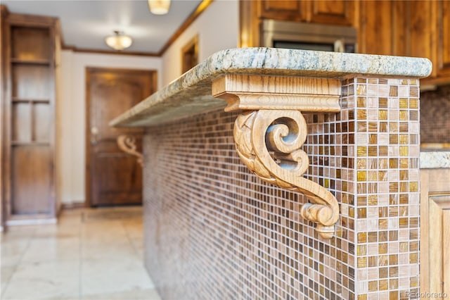 1196 N Grant St Unit 106, Denver, CO 80203 - kitchen view of ornamental molding