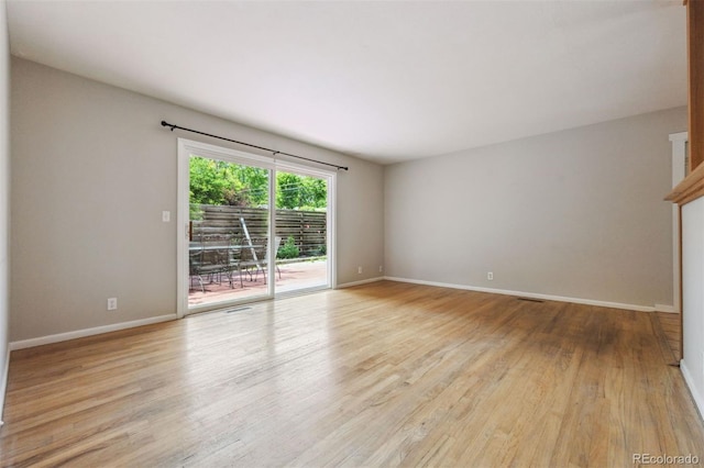2901 Lorraine Ct, Boulder, CO 80304 - unfurnished room with wood finished floors and baseboards