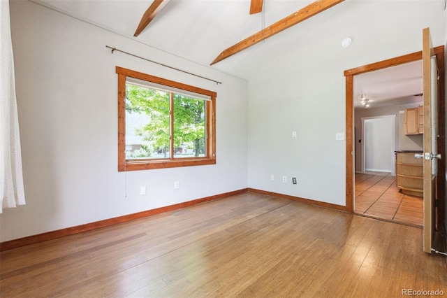 2901 Lorraine Ct, Boulder, CO 80304 - spare room with light wood-type flooring and baseboards