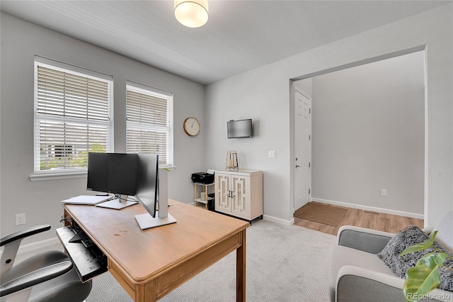 8839 Culebra St, Arvada, CO 80007 - office area featuring baseboards