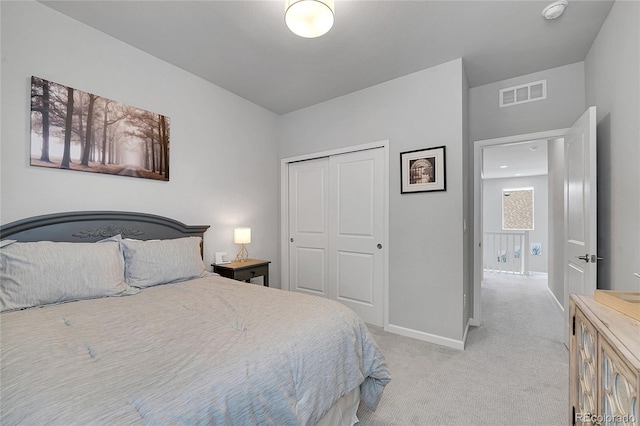 8839 Culebra St, Arvada, CO 80007 - bedroom featuring light colored carpet and a closet