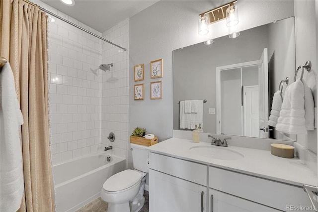 8839 Culebra St, Arvada, CO 80007 - full bathroom with shower / bathtub combination with curtain and vanity