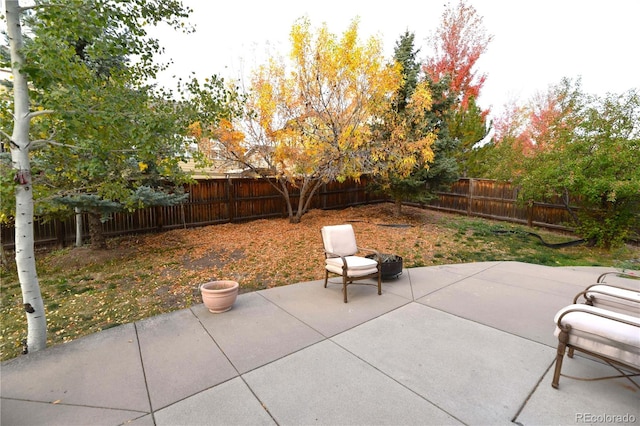 view of patio