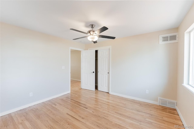5384 S Datura St, Littleton, CO 80120 - unfurnished room with a ceiling fan and light wood finished floors