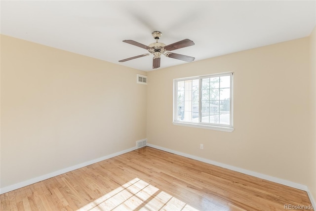 5384 S Datura St, Littleton, CO 80120 - empty room with light wood-type flooring and ceiling fan