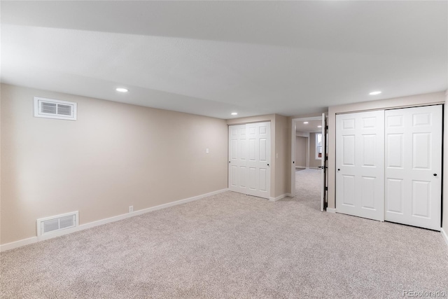 5384 S Datura St, Littleton, CO 80120 - finished basement featuring carpet floors and recessed lighting