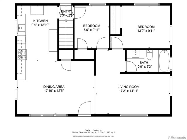 6361 S Spotswood Cir, Littleton, CO 80120 - view of floor plan / room layout