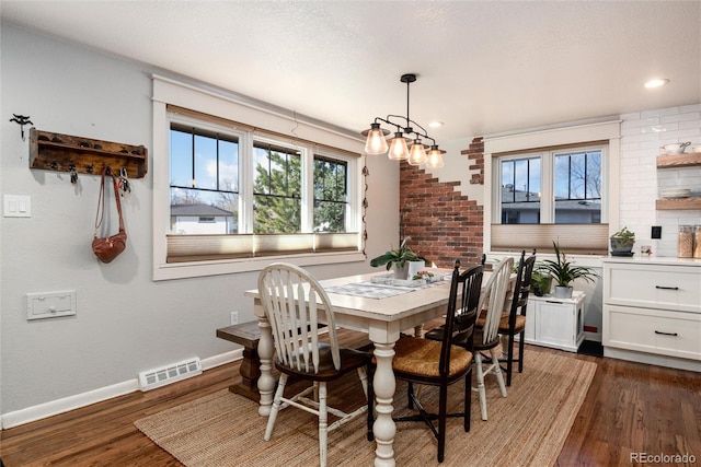 6361 S Spotswood Cir, Littleton, CO 80120 - dining space featuring wood finished floors and recessed lighting