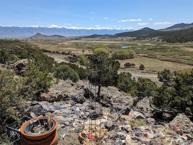 view of mountain feature