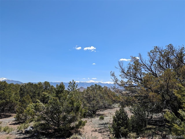 view of mountain feature