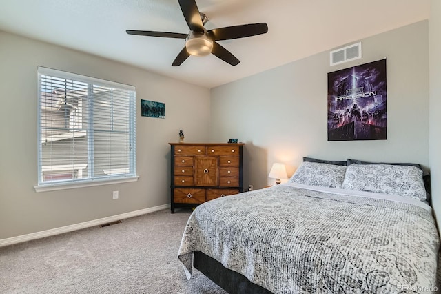 14067 Hudson St, Thornton, CO 80602 - carpeted bedroom with baseboards and a ceiling fan