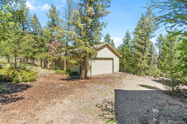 6252 King Dr, Evergreen, CO 80439 - view of detached garage