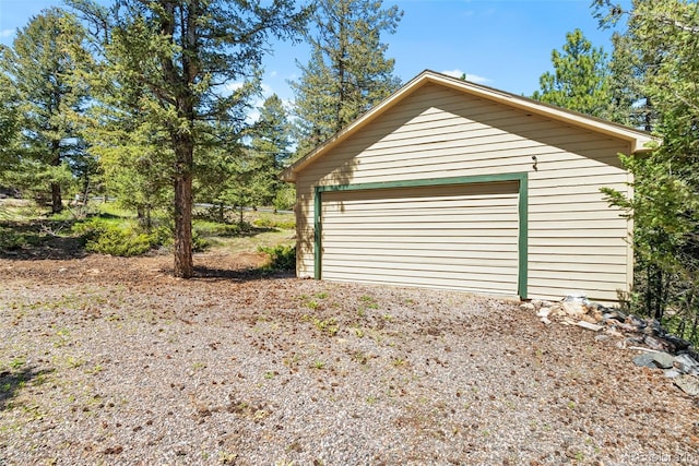 6252 King Dr, Evergreen, CO 80439 - view of detached garage