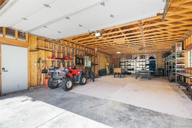 6252 King Dr, Evergreen, CO 80439 - garage with a garage door opener