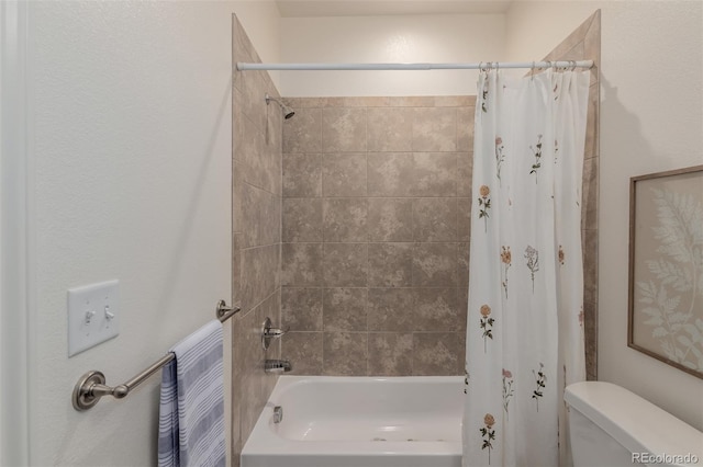 332 N Parkside Dr Unit C, Longmont, CO 80501 - full bath featuring shower / bath combination with curtain and toilet
