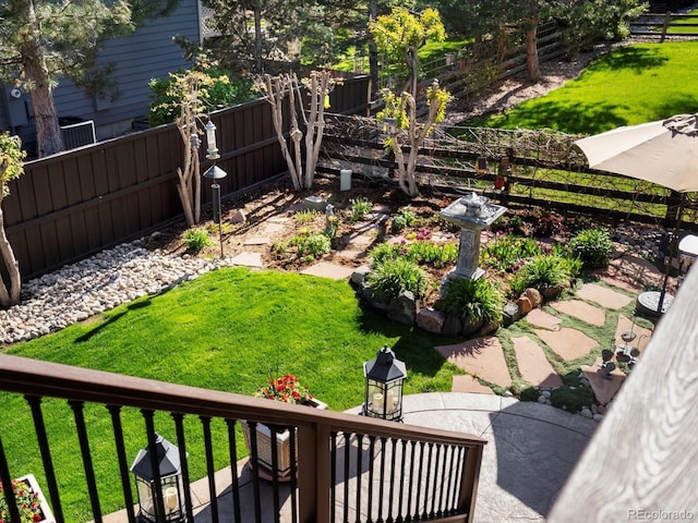 6266 W Prentice Ave, Littleton, CO 80123 - view of yard with fence
