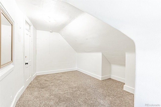 873 S Logan St, Denver, CO 80209 - bonus room with lofted ceiling and carpet flooring