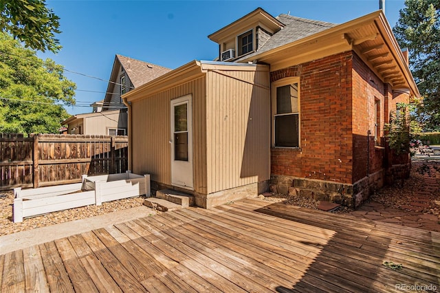 873 S Logan St, Denver, CO 80209 - view of wooden terrace