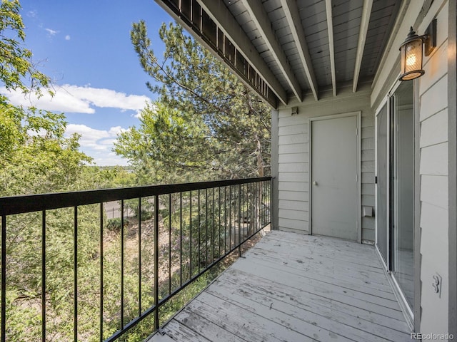 2575 S Syracuse Way Unit K201, Denver, CO 80231 - view of wooden terrace