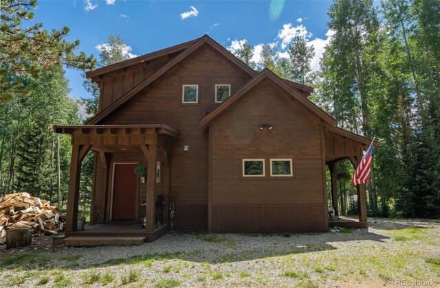 25879 County Road 162e, Nathrop, CO 81236 - view of chalet / cabin