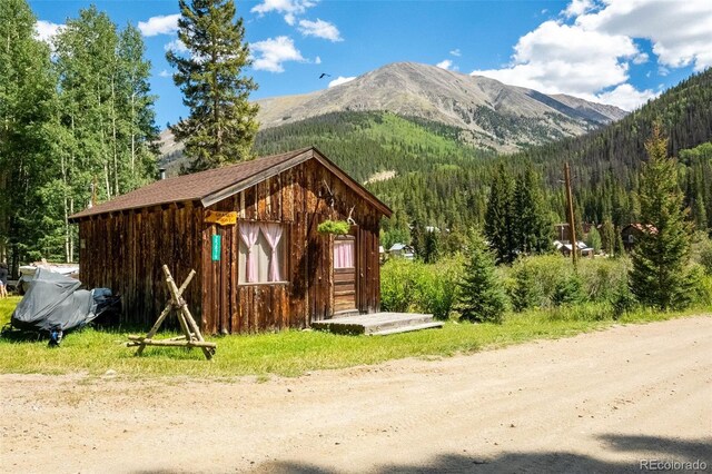 25879 County Road 162e, Nathrop, CO 81236 - view of mountain backdrop with a heavily wooded area