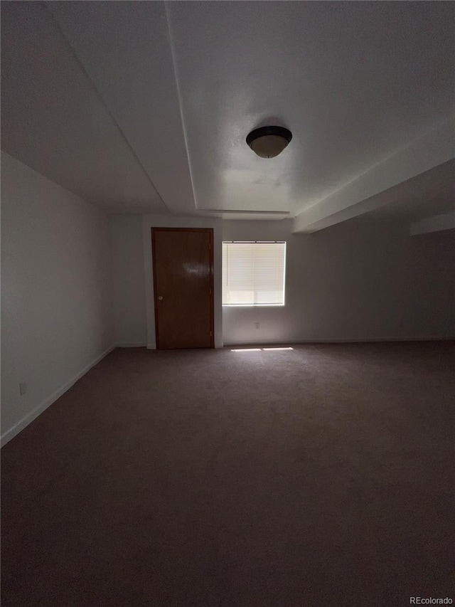 spare room with carpet floors