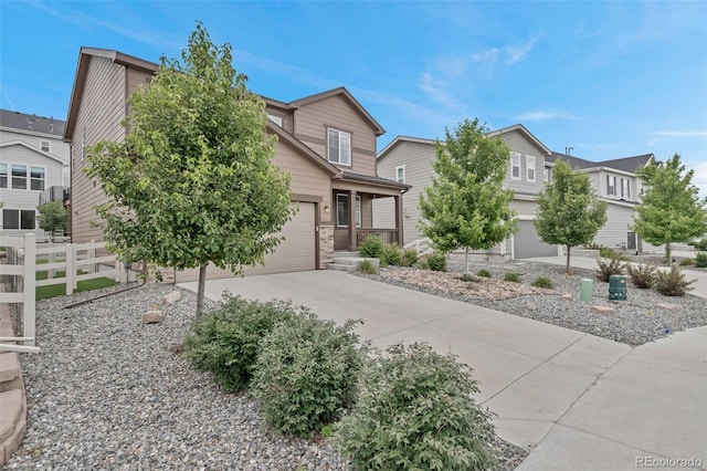 3599 Makley Cir, Castle Rock, CO 80104 - view of property hidden behind natural elements with driveway and an attached garage