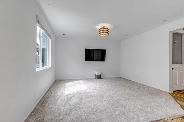 3599 Makley Cir, Castle Rock, CO 80104 - unfurnished living room with carpet floors
