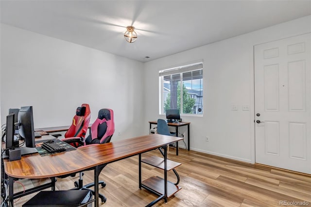 3599 Makley Cir, Castle Rock, CO 80104 - office space with light wood-style floors and baseboards