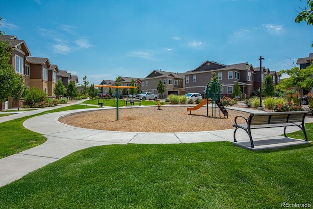 15503 W 65th Ave Unit C, Arvada, CO 80007 - view of property's community with a residential view and a lawn