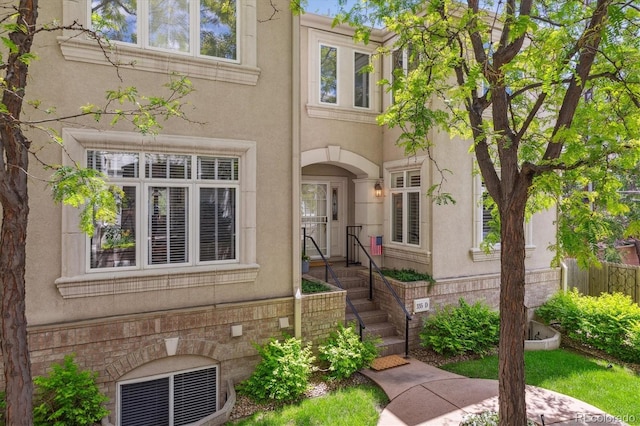 335 Josephine St Unit D, Denver, CO 80206 - view of front of house featuring stucco siding