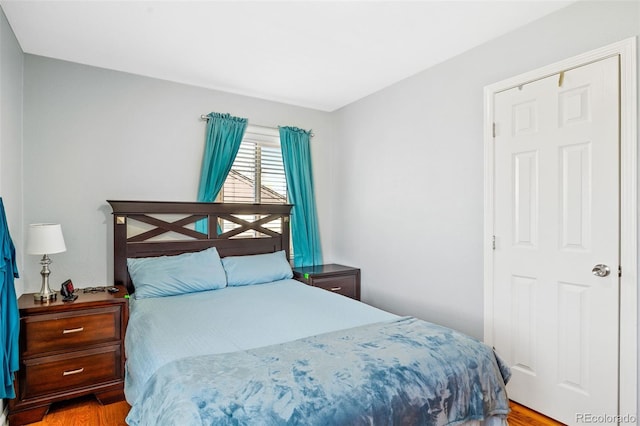 3492 S Elm St, Denver, CO 80222 - bedroom with wood finished floors