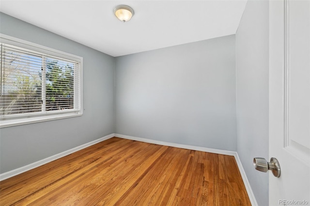 3492 S Elm St, Denver, CO 80222 - empty room with baseboards and wood finished floors