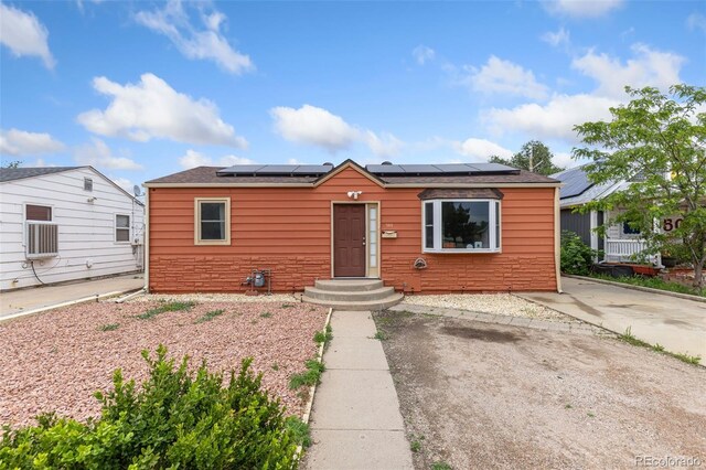 544 S 3rd Ave, Brighton, CO 80601 - view of front of property with solar panels