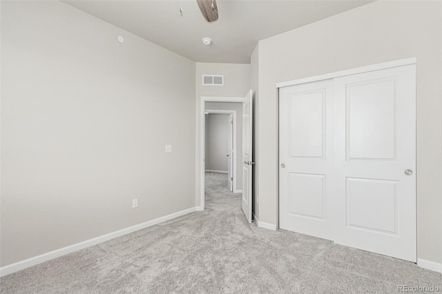 12941 Delaware St, Westminster, CO 80234 - unfurnished bedroom featuring carpet flooring, baseboards, a closet, and ceiling fan